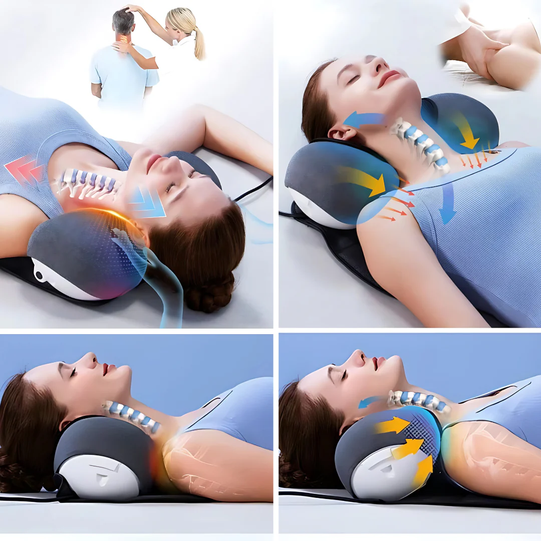 Alphay Medcial Elektronický masážní polštář na krk a ramena 1